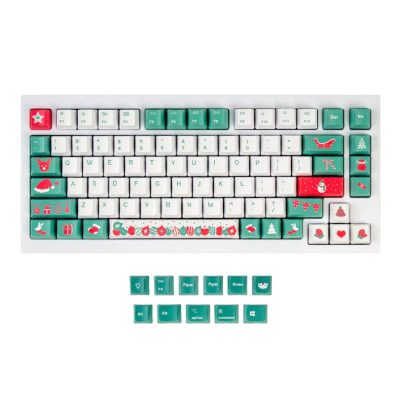 Keychron Dye-Sub PBT Full Keycap Set – Christmas Tree