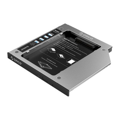 ORICO 9.0mm/9.2mm/9.5mm SATA3.0 Optical Caddy Drive – Silver