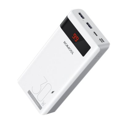 Romoss Sense 8PS Pro 30000mAh 30W Fast Charge Power Bank – White